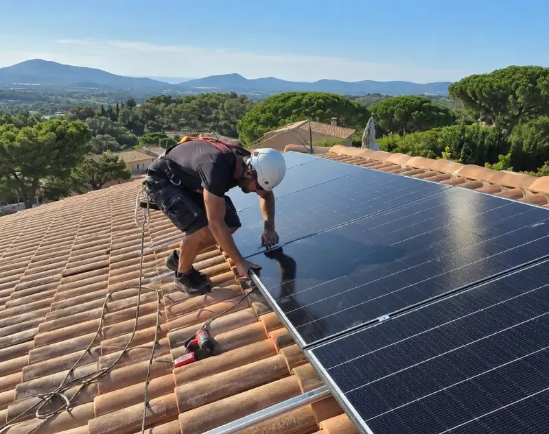 Installateur panneaux solaires Rives de l'Yon — pose photovoltaïque sur toiture